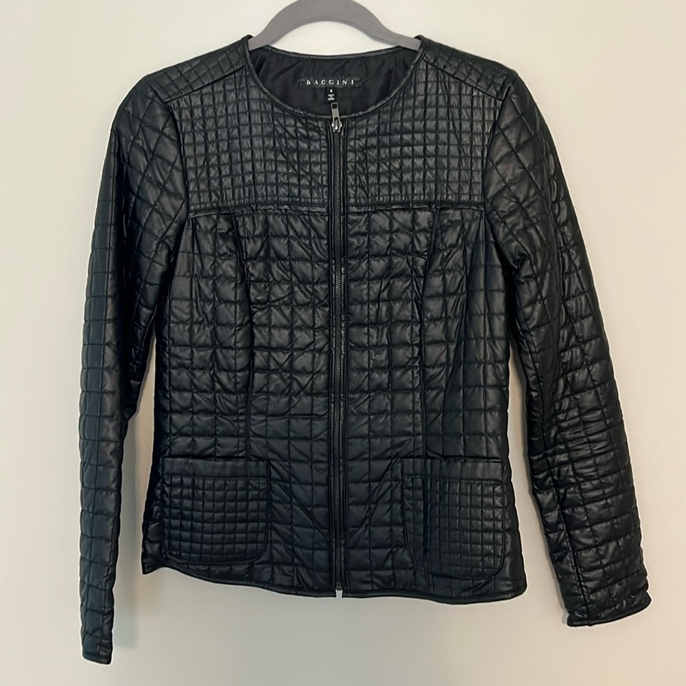Black Pleather Jacket